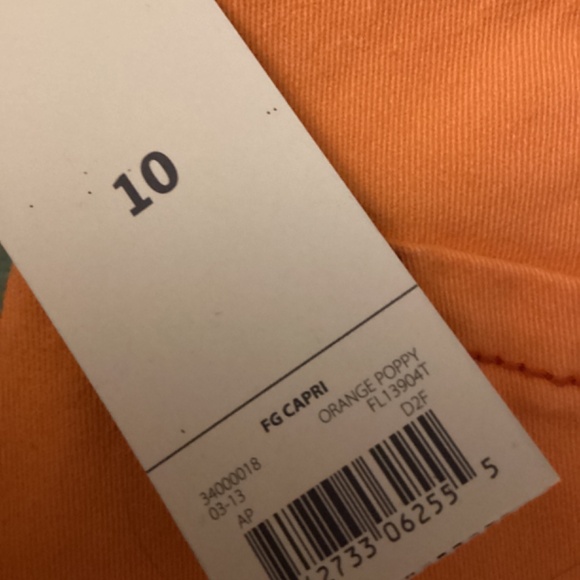 NEW Women’s Faded Glory Capris Capri Size 10 - Picture 4 of 7